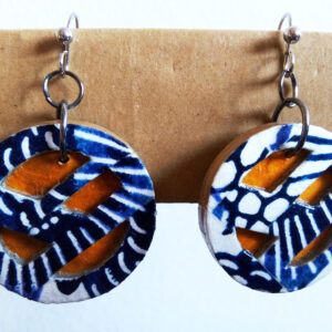 Boucles d'oreilles pastèque
