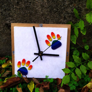 Horloge - Pattes de chat
