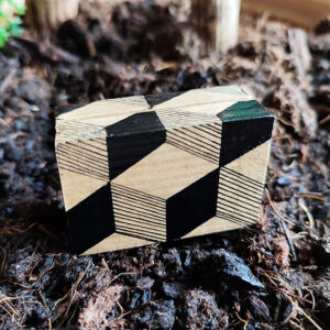 Porte-carte graphisme 3D