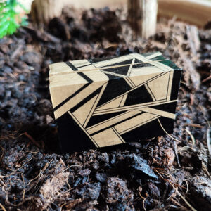 Porte-carte graphisme triangle